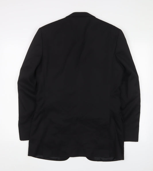 Mens UK Size 38 Karl Jackson Regular Black Suit Jacket