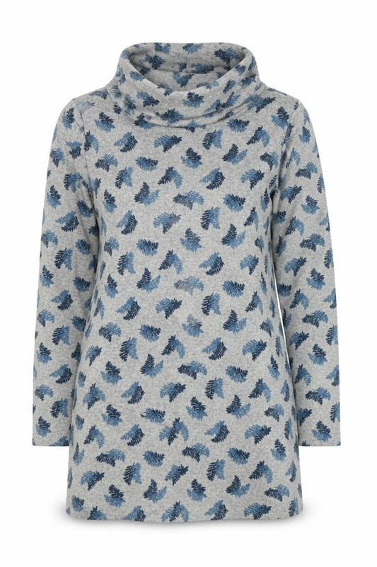 Womens UK Size M Lakeland Multicoloured Tunic Jumper