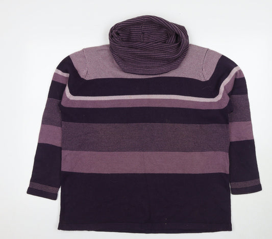 Womens UK Size XL Isle Multicoloured Pullover Jumper