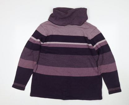 Womens UK Size XL Isle Multicoloured Pullover Jumper