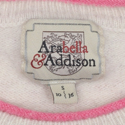 Arabella & Addison Women's Beige Polka Dot Jumper S