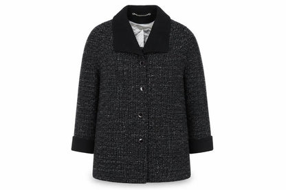 Womens UK Size 18 Berkertex Black Overcoat