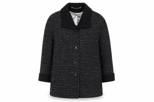 Womens UK Size 18 Berkertex Black Overcoat