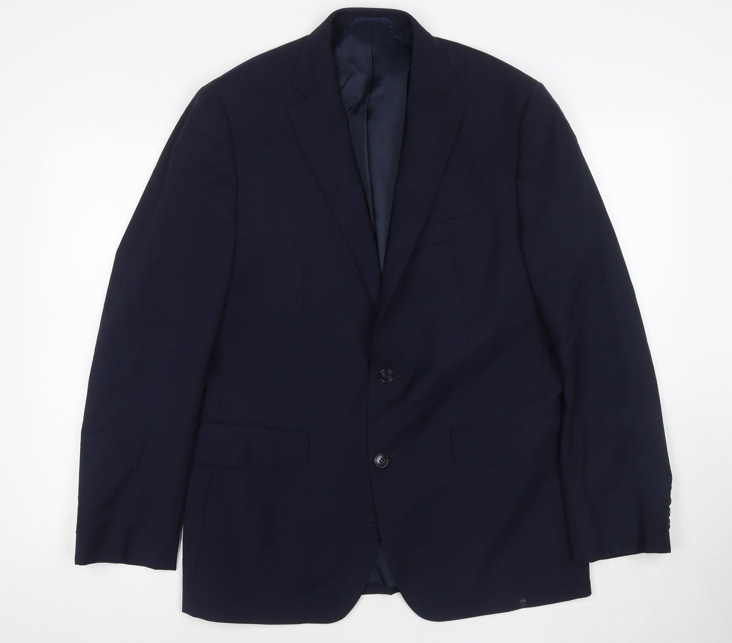 Mens UK Size 42 Moss 1851 Regular Blue Suit Jacket