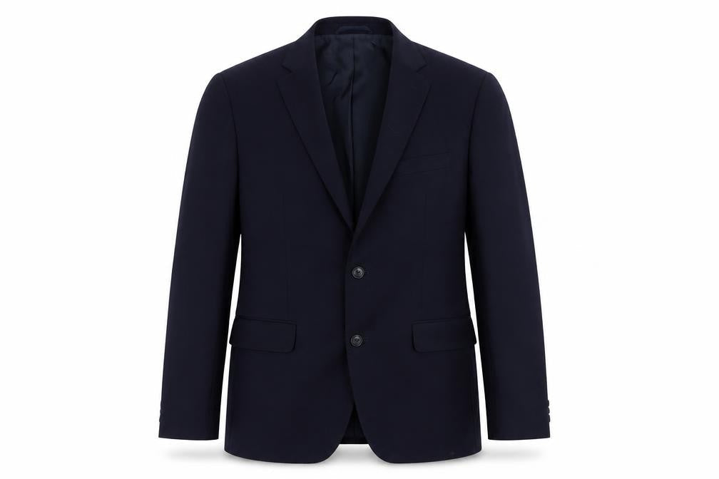 Mens UK Size 42 Moss 1851 Regular Blue Suit Jacket