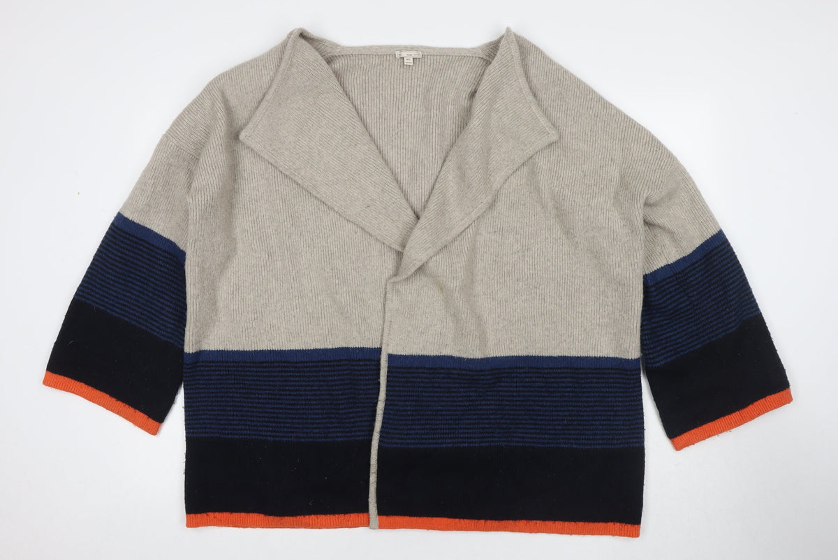 Womens UK Size M Gap Beige Cardigan Jumper
