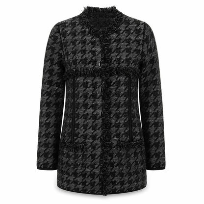 Womens UK Size 12 Faber Black Cardigan Jumper
