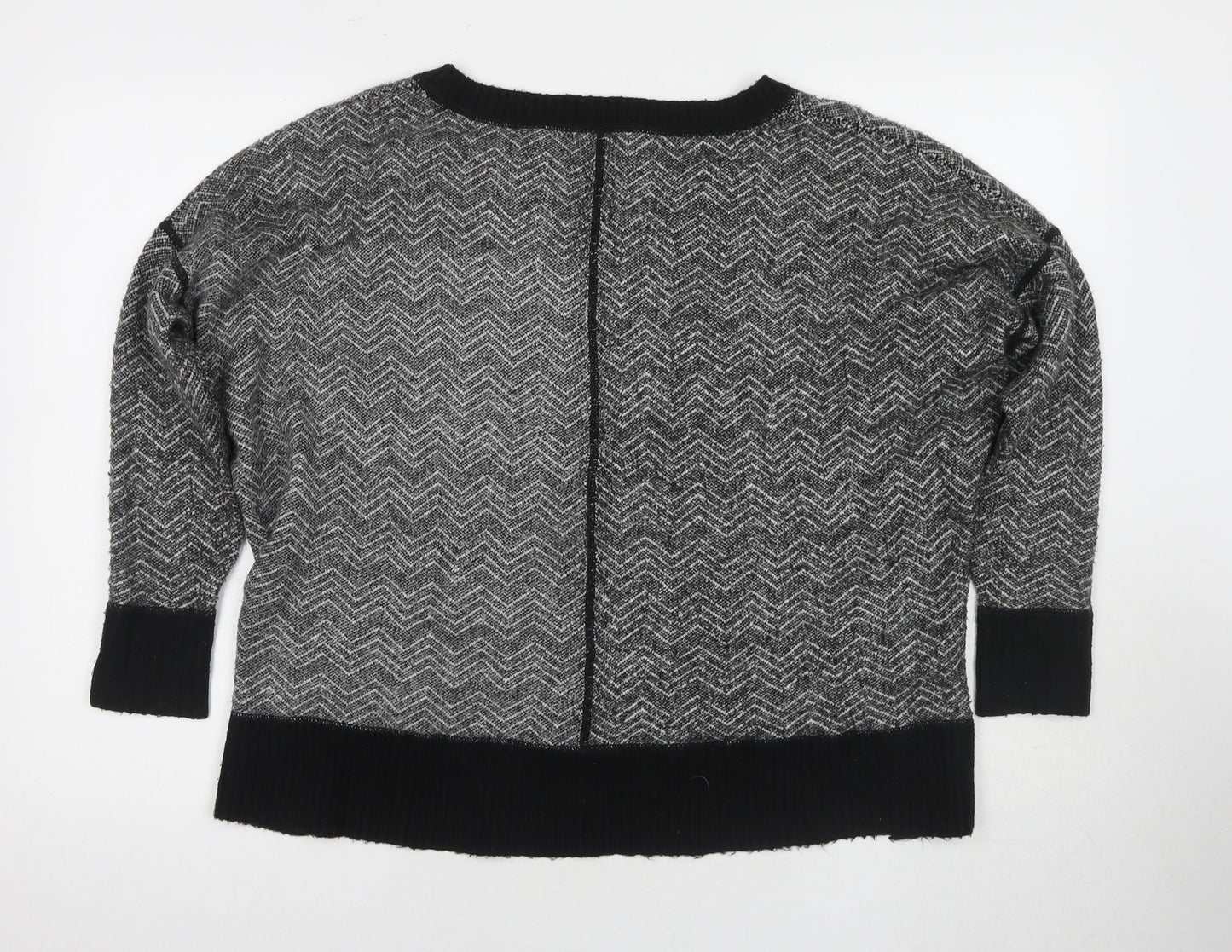 Womens UK Size S French Connection Black Pullover Jumper