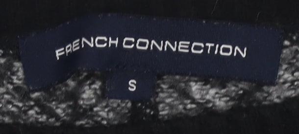 Womens UK Size S French Connection Black Pullover Jumper