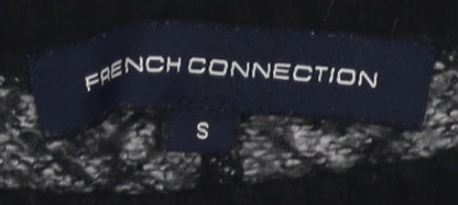 Womens UK Size S French Connection Black Pullover Jumper