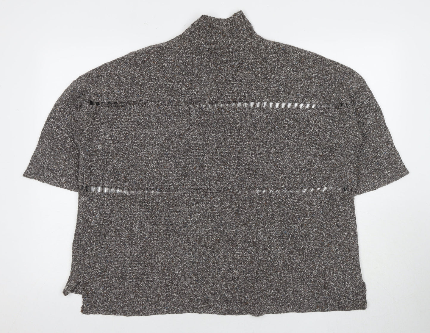 Womens UK Size M French Connection Grey Pullover Jumper