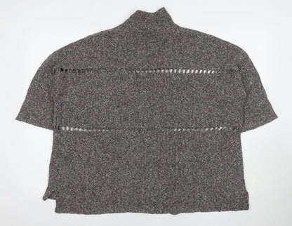 Womens UK Size M French Connection Grey Pullover Jumper