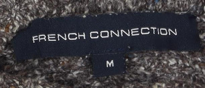Womens UK Size M French Connection Grey Pullover Jumper