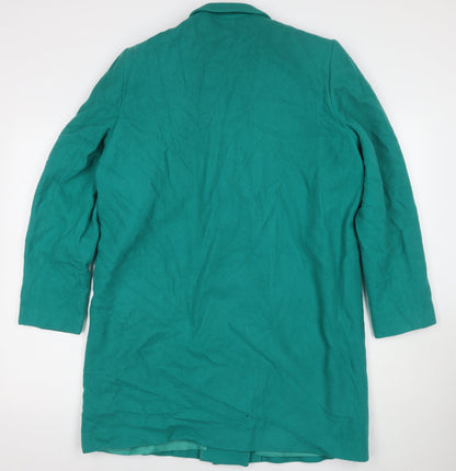 Alexon Women's Green Wool Coat Size 14
