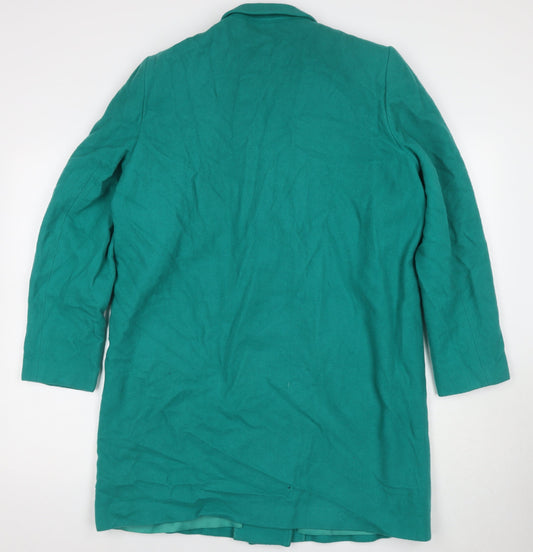 Alexon Women's Green Wool Coat Size 14