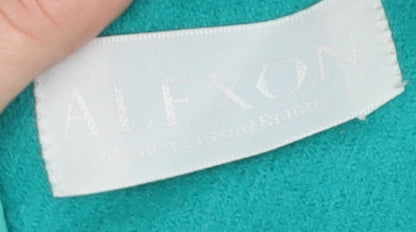 Alexon Women's Green Wool Coat Size 14