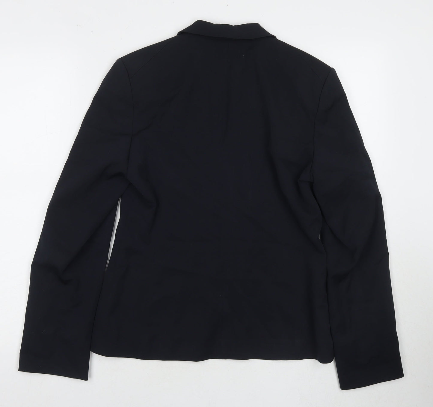 René Lezard Women's Black Blazer Size 8 Business