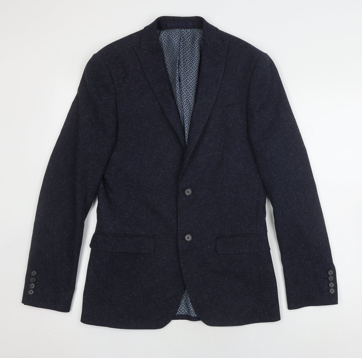Mens UK Size 36 Limehaus Black Basic Jacket