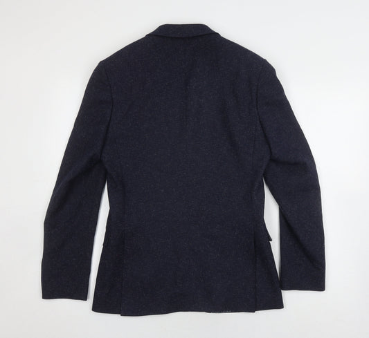 Mens UK Size 36 Limehaus Black Basic Jacket