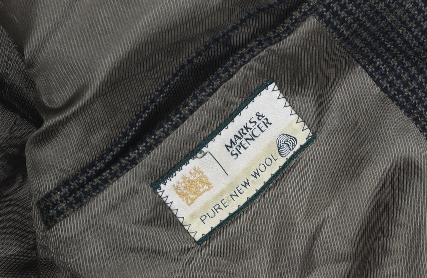 Mens UK Size Short Marks and Spencer Green Classic