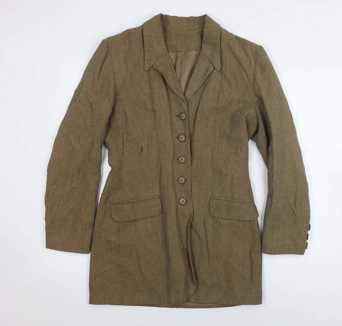 Womens UK Size 10 Richards Brown Basic Jacket