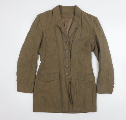Womens UK Size 10 Richards Brown Basic Jacket