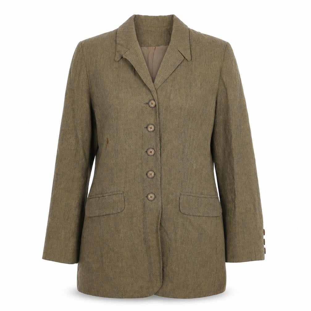 Womens UK Size 10 Richards Brown Basic Jacket