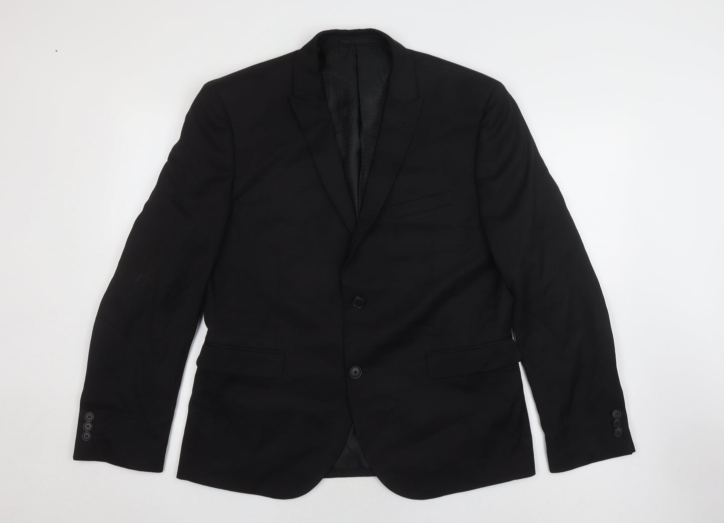 Mens UK Size 42 NEXT Black Single-Breasted