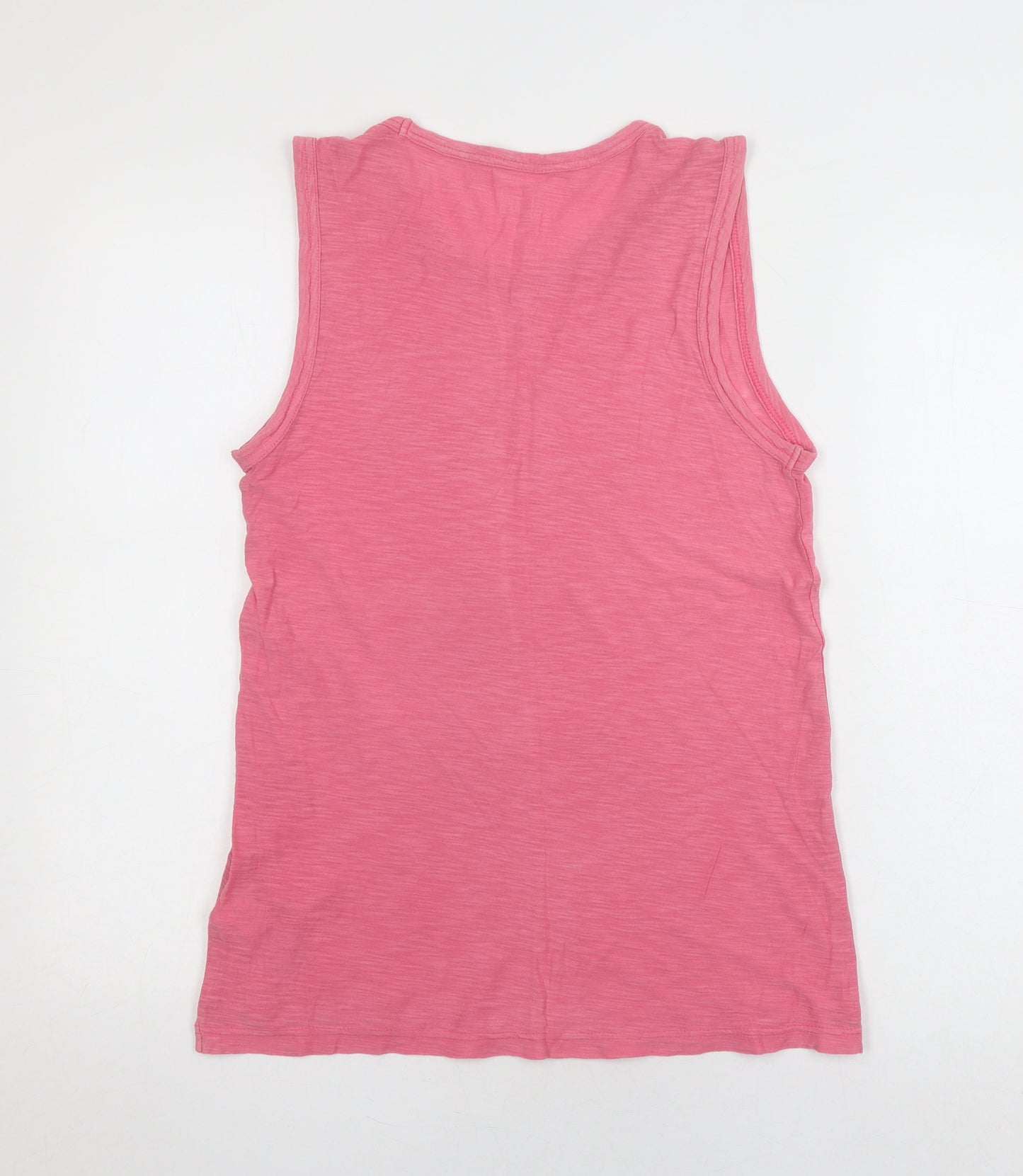Womens UK Size S Gap Pink Basic Tank