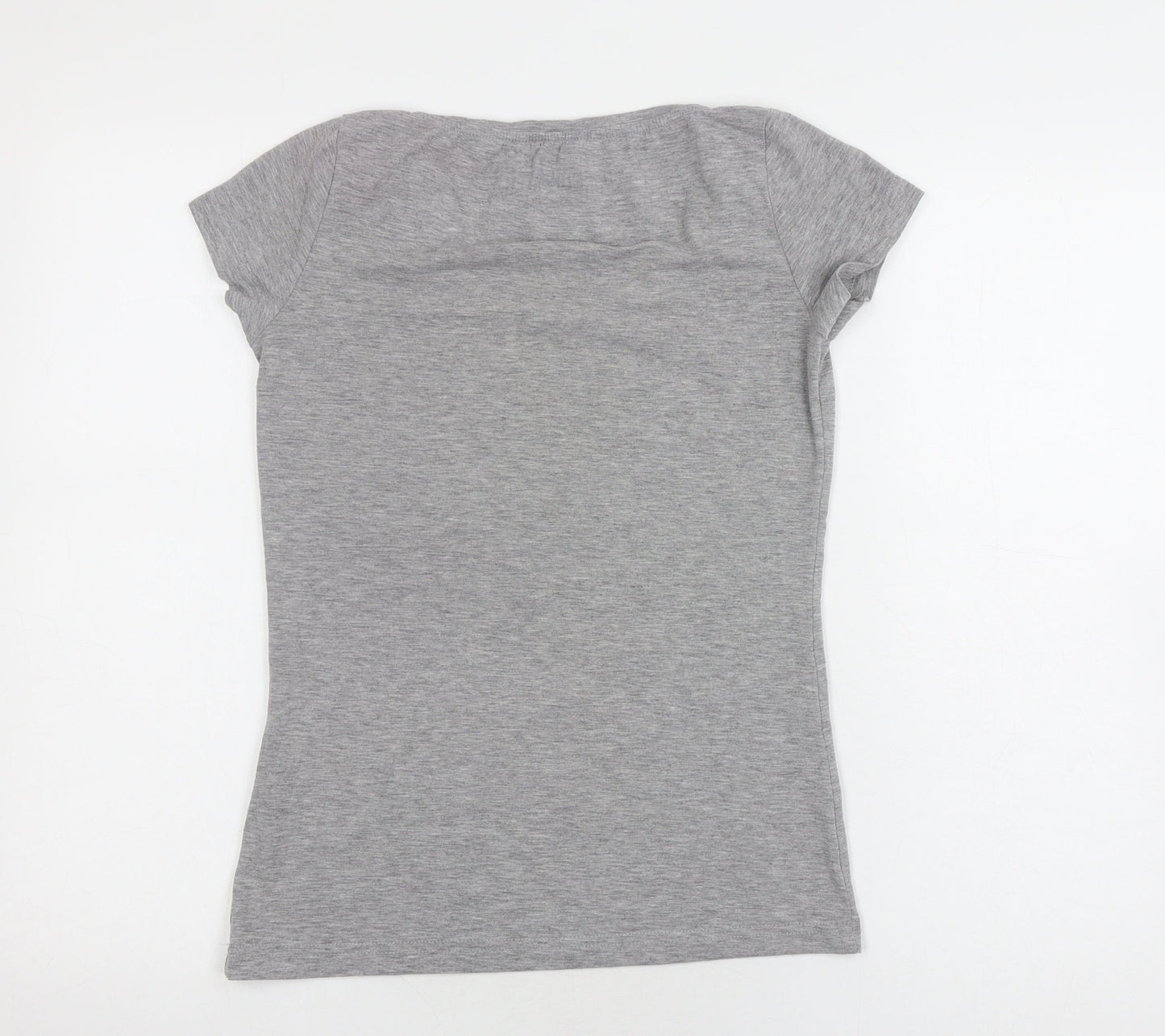 Womens UK Size S O'Neill Grey Basic T-Shirt