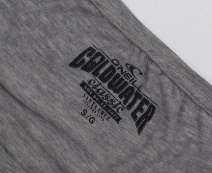 Womens UK Size S O'Neill Grey Basic T-Shirt