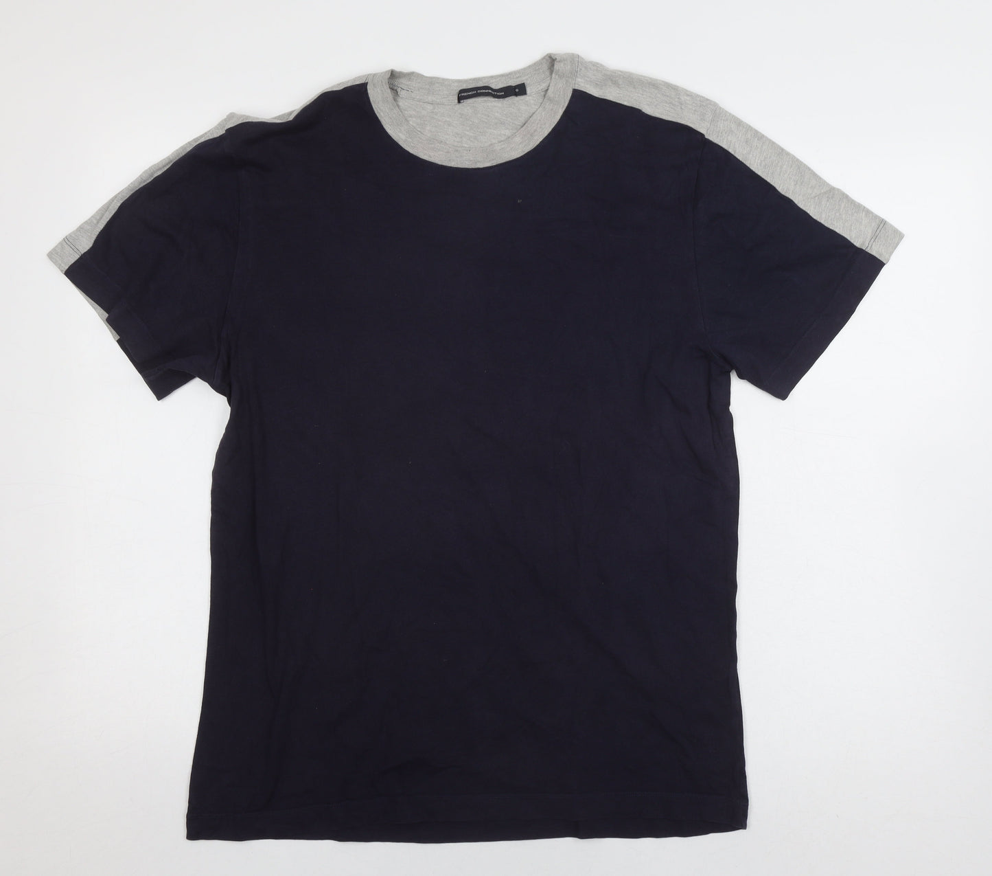 Mens UK Size S French Connection Blue  T-Shirt