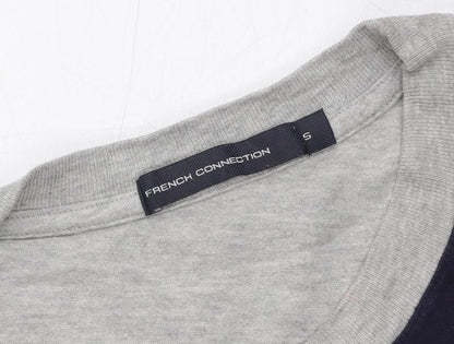 Mens UK Size S French Connection Blue  T-Shirt