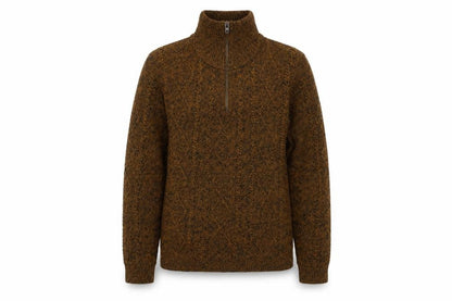 Unisex Adults UK Size M Tokyo Laundry Brown Full Zip Jumper