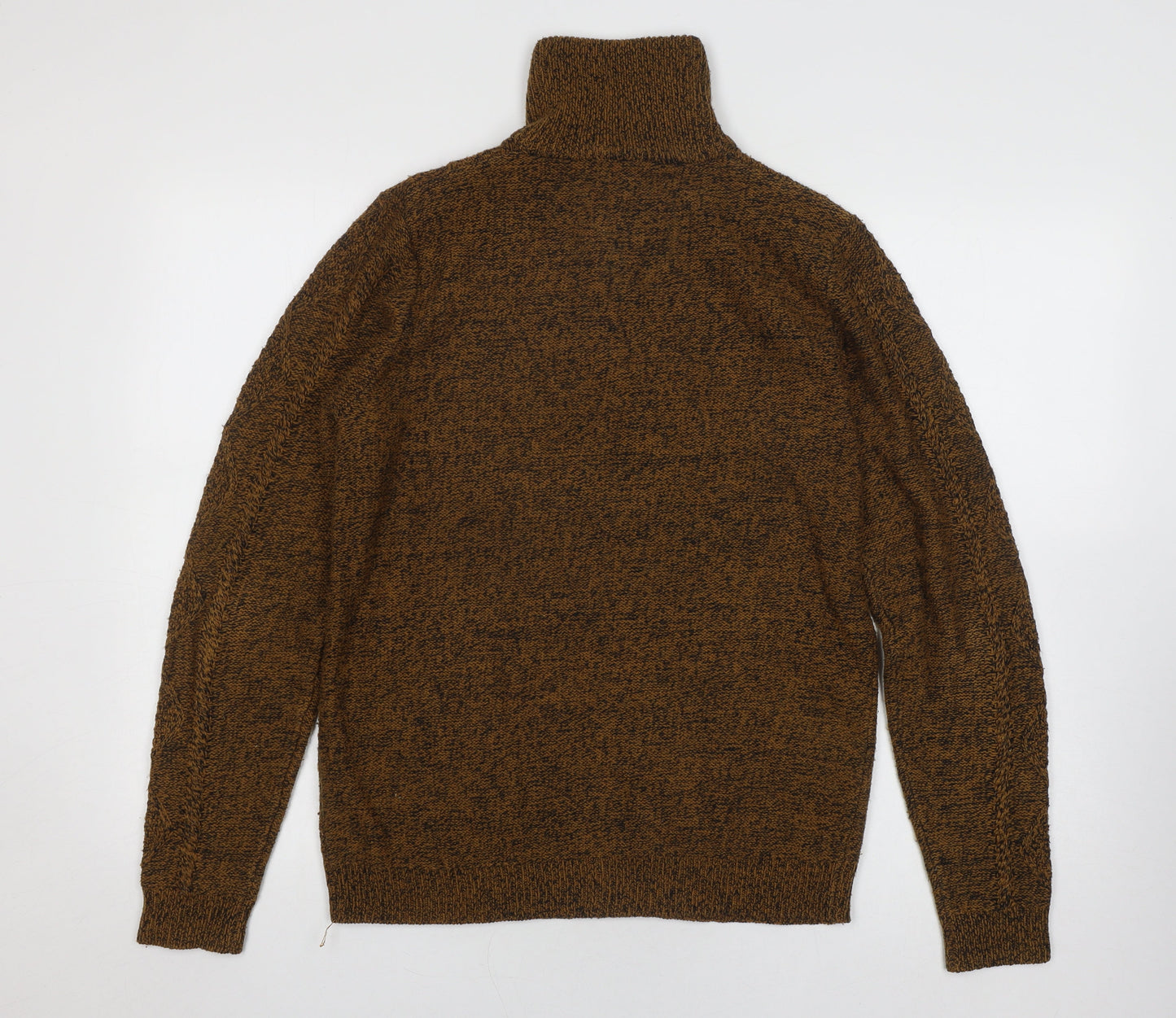 Unisex Adults UK Size M Tokyo Laundry Brown Full Zip Jumper