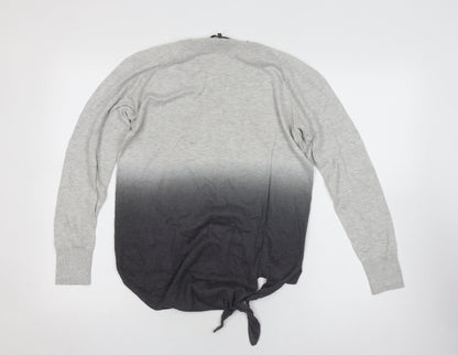 Womens UK Size S Maison de Nimes Grey Pullover Jumper