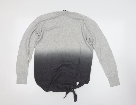 Womens UK Size S Maison de Nimes Grey Pullover Jumper