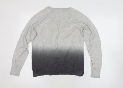 Womens UK Size S Maison de Nimes Grey Pullover Jumper
