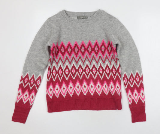 Womens UK Size XS Oasis Multicoloured Pullover Jumper