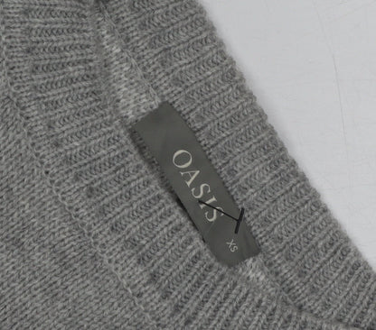 Womens UK Size XS Oasis Multicoloured Pullover Jumper
