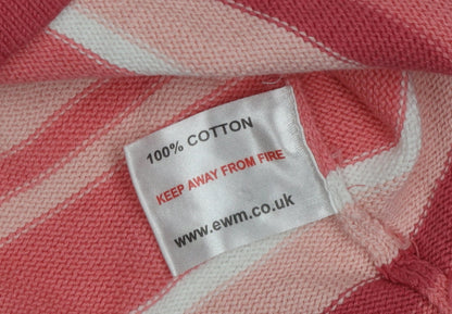 Womens UK Size 10 Isle Pink Pullover Jumper