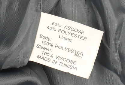 Womens UK Size 10 Dorothy Perkins Grey Basic Jacket