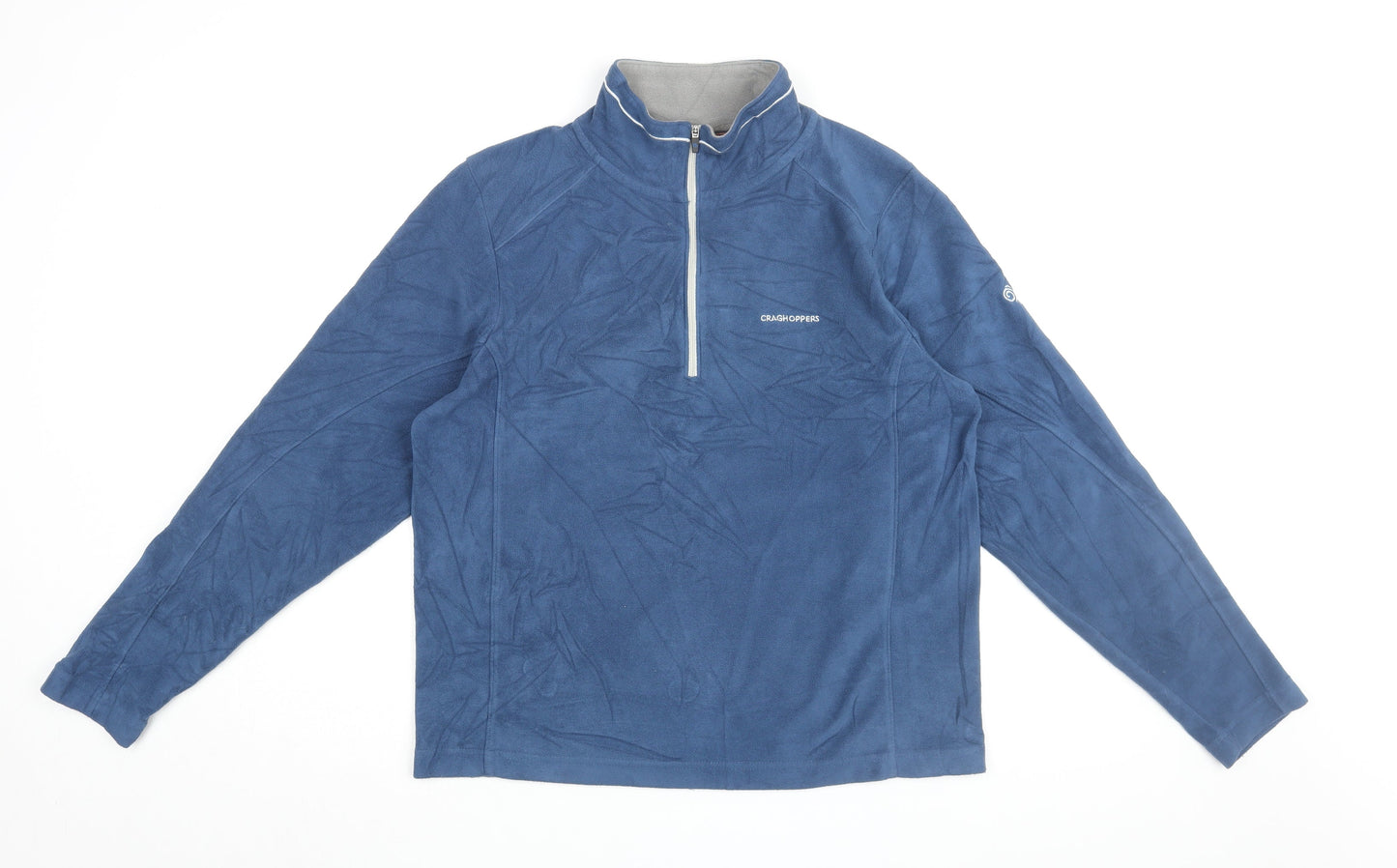 Mens UK Size S Craghoppers Blue 1/2 Zip Sweatshirt