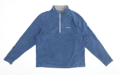 Mens UK Size S Craghoppers Blue 1/2 Zip Sweatshirt