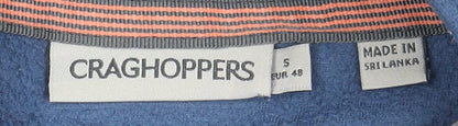 Mens UK Size S Craghoppers Blue 1/2 Zip Sweatshirt