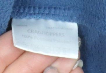 Mens UK Size S Craghoppers Blue 1/2 Zip Sweatshirt