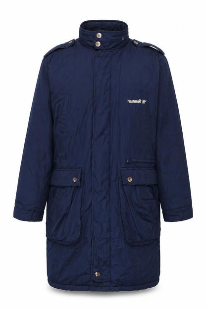 Mens UK Size M Hummel Blue Parka Coat