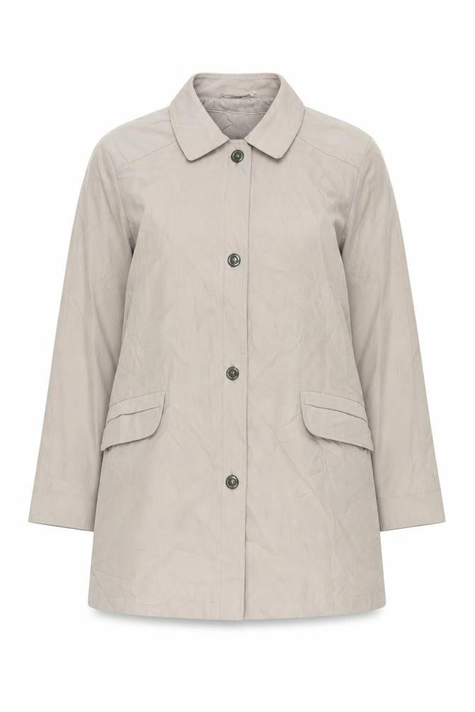 Klass Women's Beige Mid-Length Overcoat M