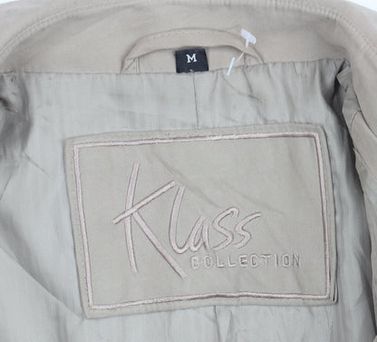 Klass Women's Beige Mid-Length Overcoat M