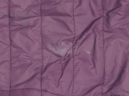 Peter Storm Women's Purple Puffer Jacket, Size 4, Hooded